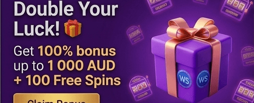 100% Welcome Match Bonus promotion